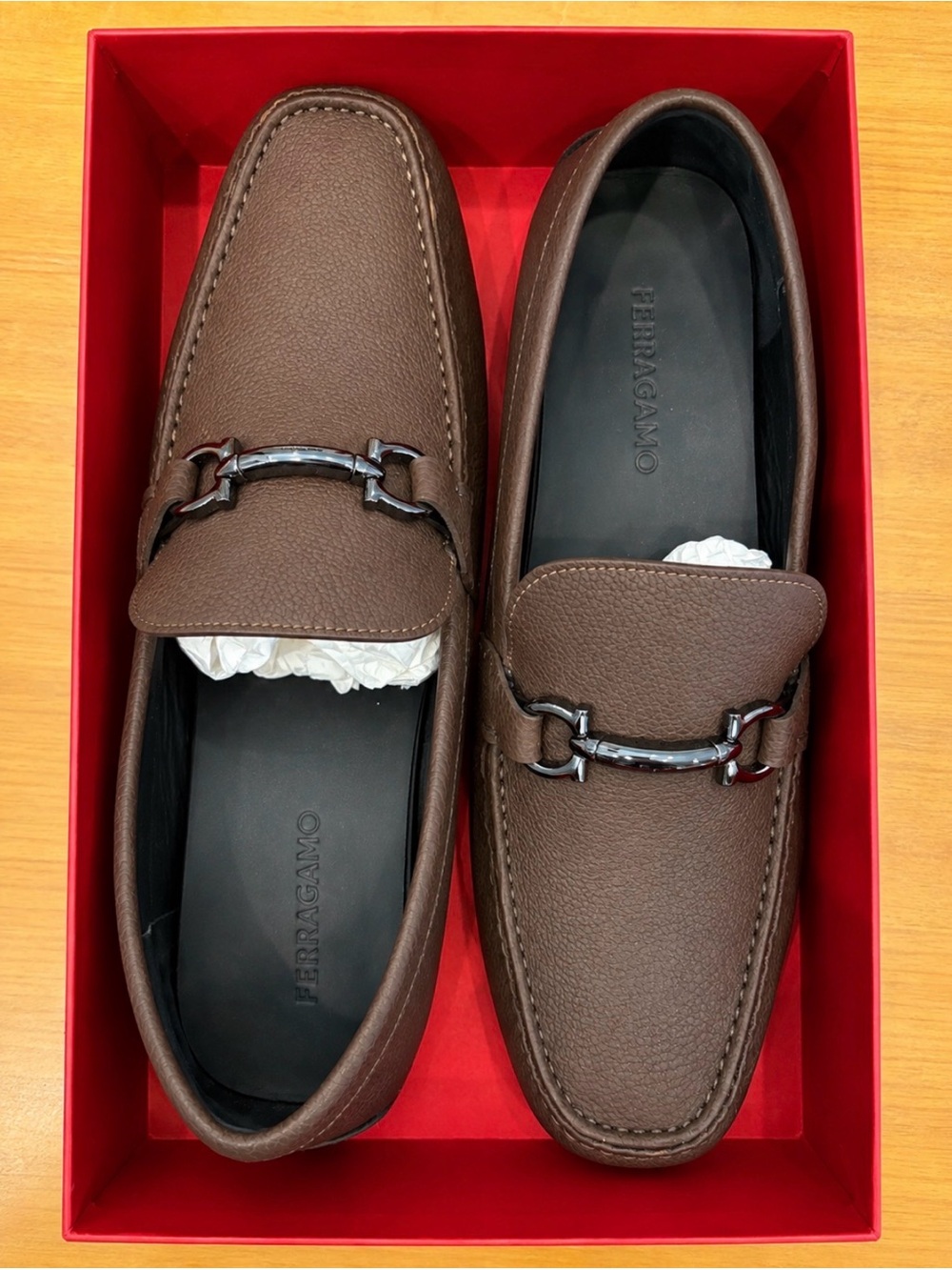 Ferragamo Salamanca Driver Loafers - Men’s